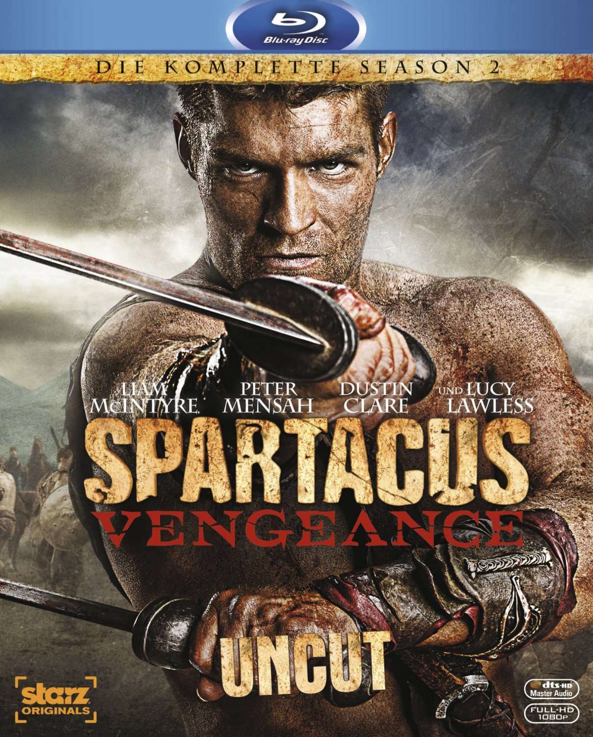Amazoncom: Spartacus: The Complete Series: Liam McIntyre